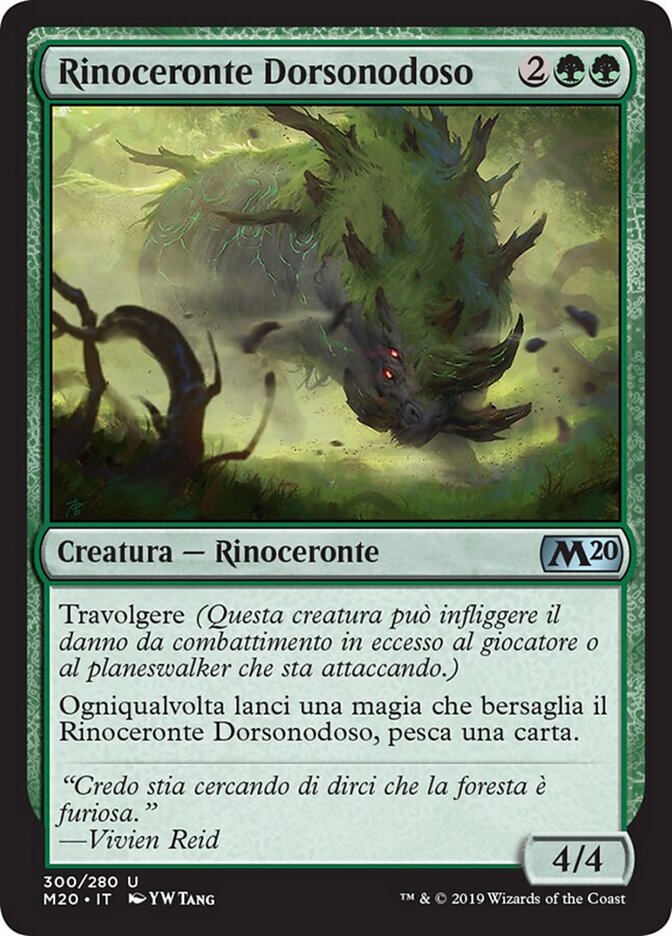 Rinoceronte Dorsonodoso