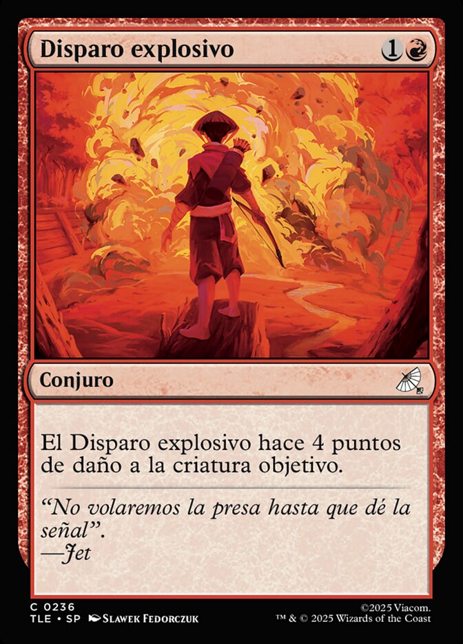 Disparo explosivo
