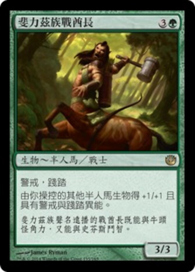 斐力茲族戰酋長