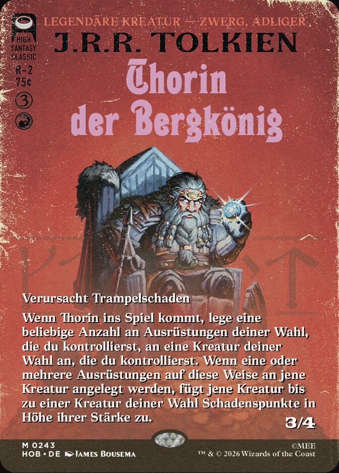 Thorin der Bergkönig
