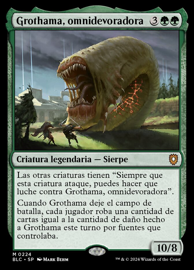 Grothama, omnidevoradora