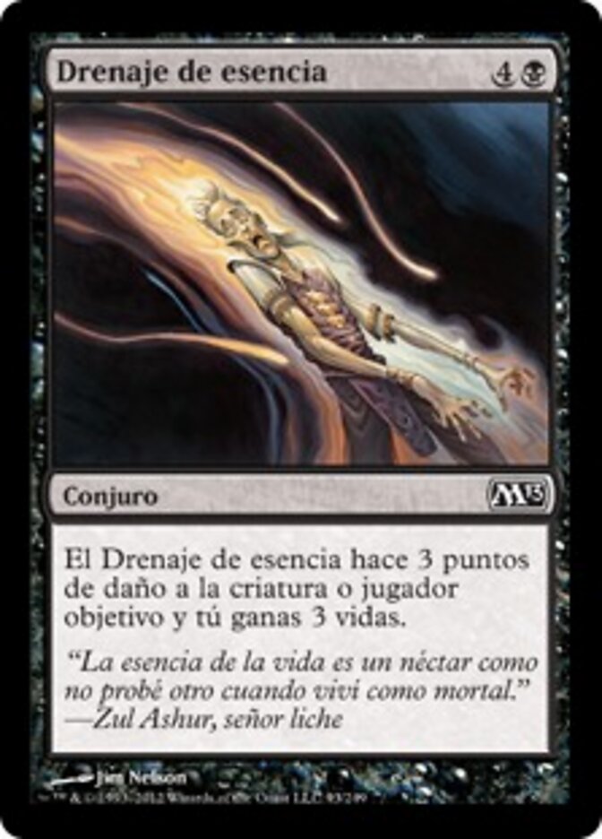 Drenaje de esencia