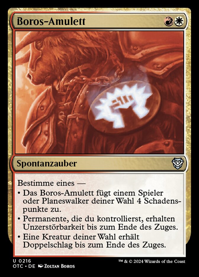 Boros-Amulett