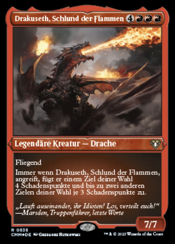 Drakuseth, Schlund der Flammen
