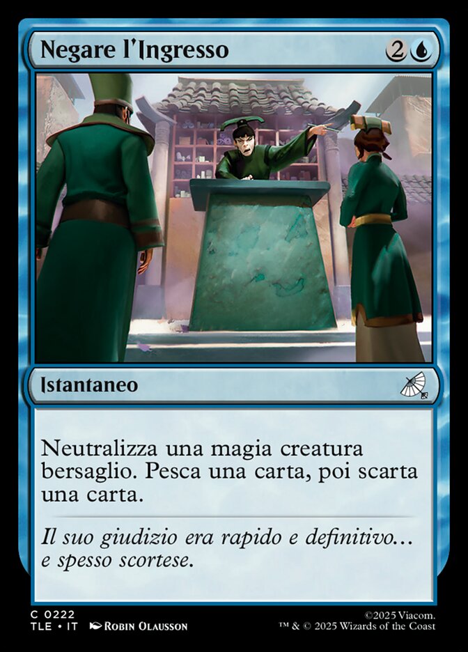 Negare l'Ingresso