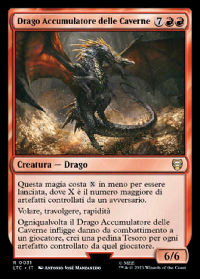 Drago Accumulatore delle Caverne