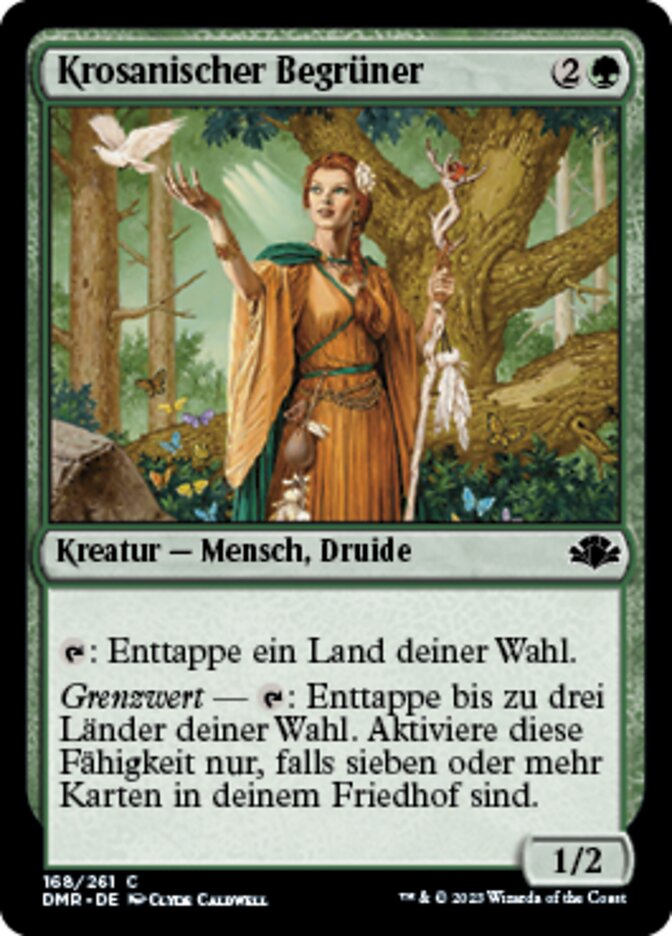 Krosanischer Begrüner