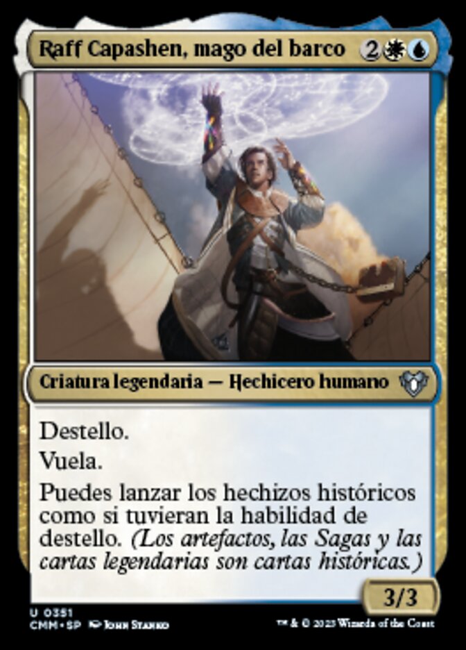 Raff Capashen, mago del barco
