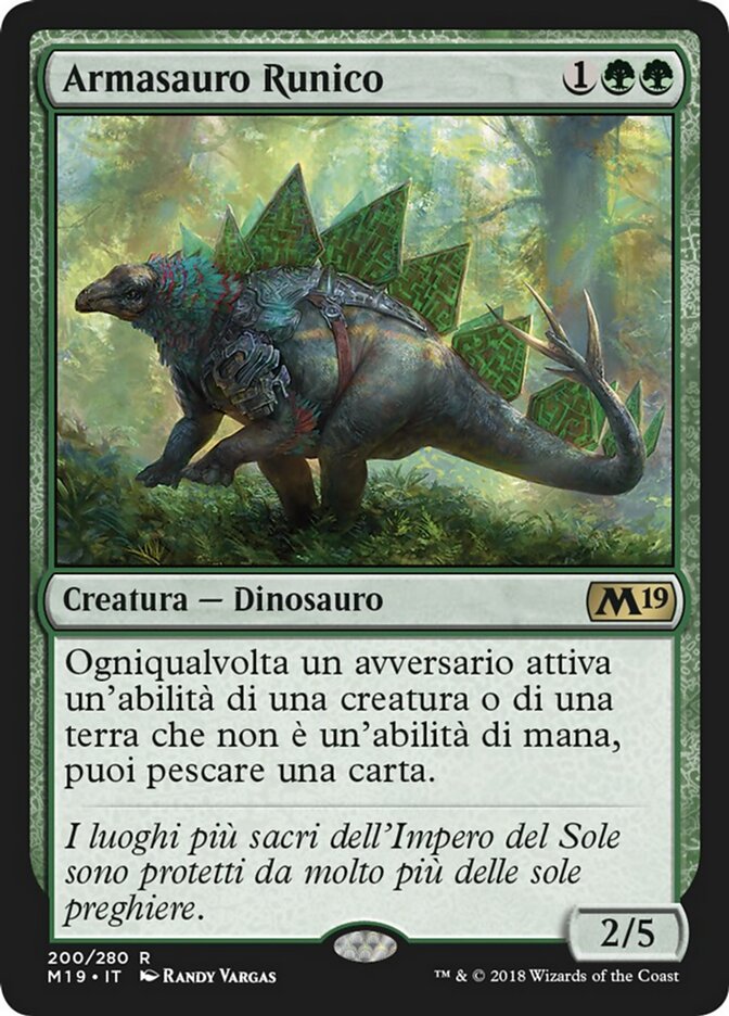 Armasauro Runico
