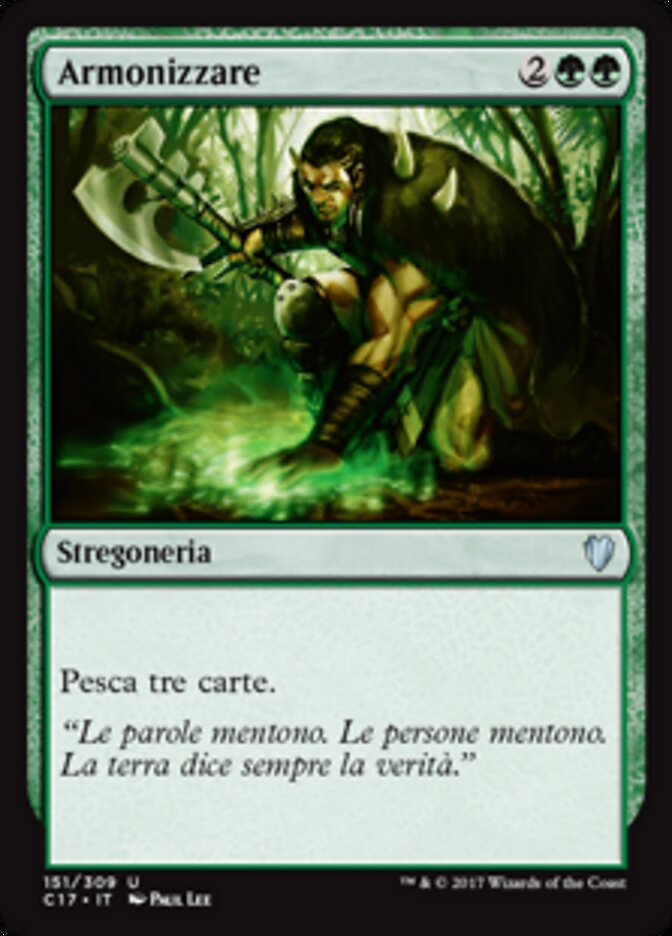 Armonizzare