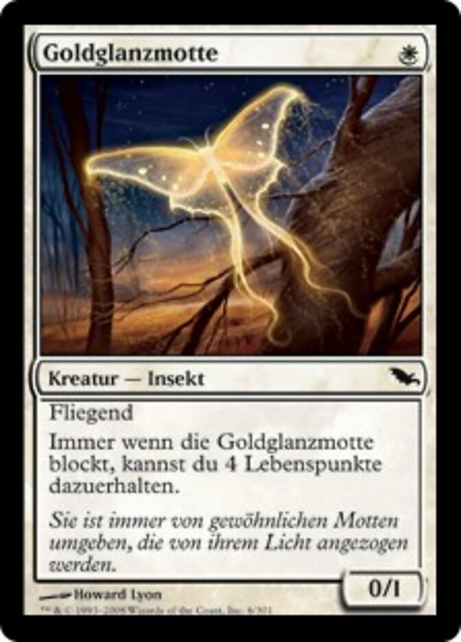 Goldglanzmotte
