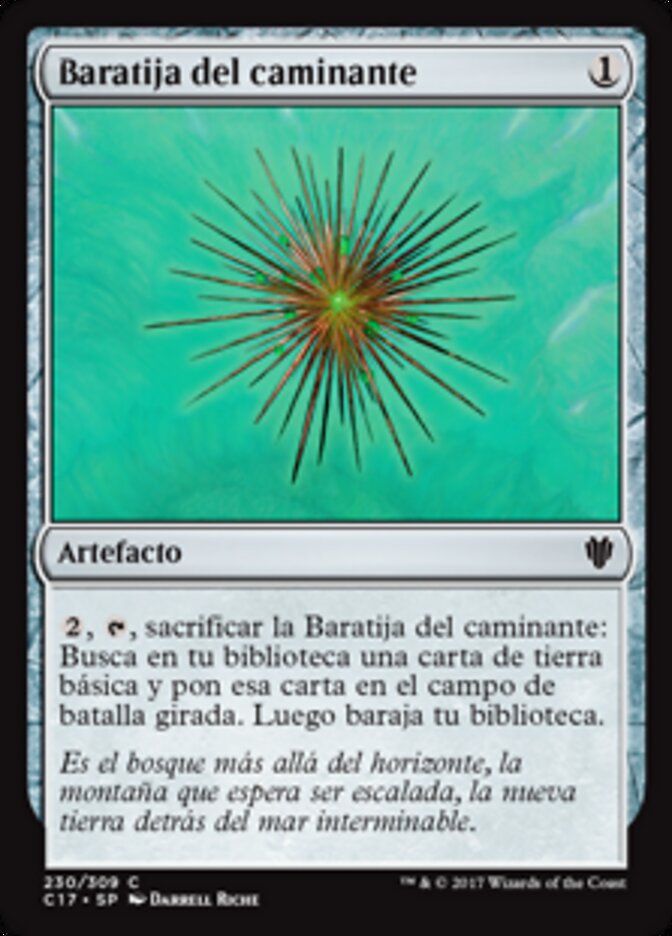 Baratija del caminante
