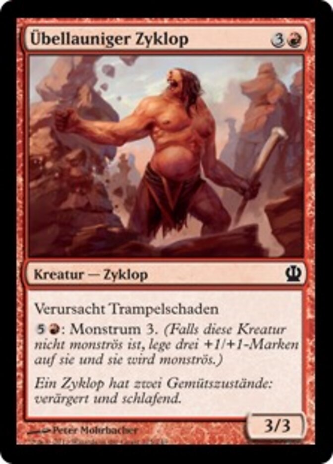 Übellauniger Zyklop