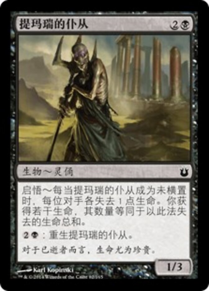 提玛瑞的仆从