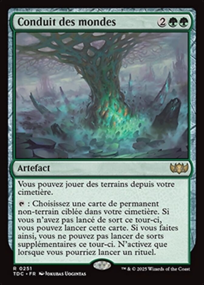 Conduit des mondes