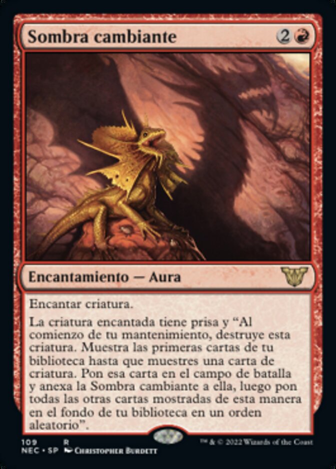 Sombra cambiante