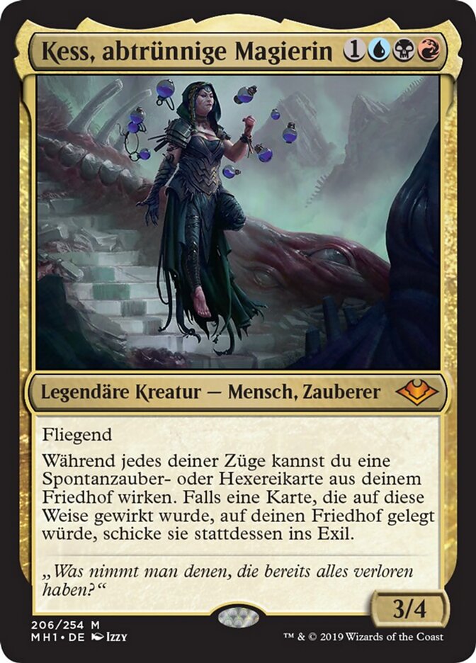 Kess, abtrünnige Magierin