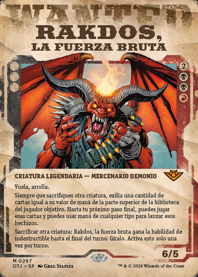 Rakdos, la fuerza bruta