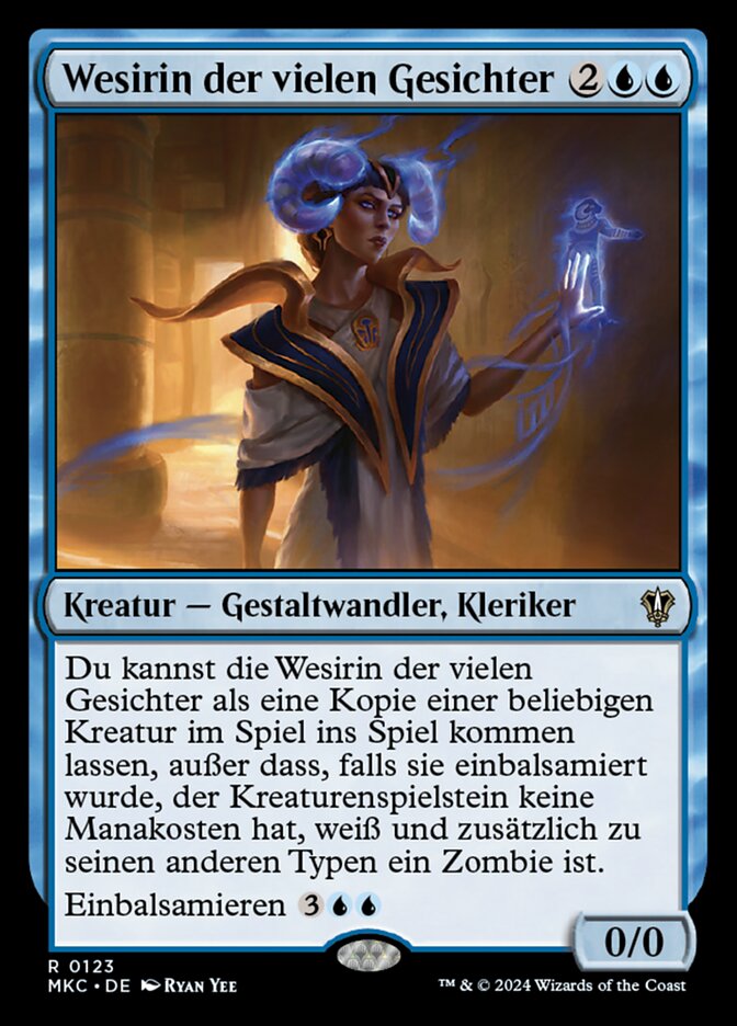Wesirin der vielen Gesichter