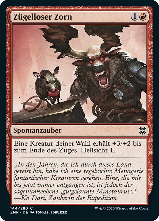 Zügelloser Zorn