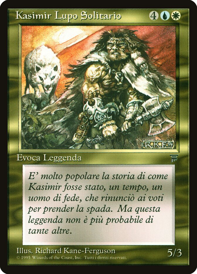 Kasimir Lupo Solitario