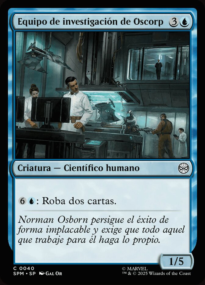 Equipo de investigación de Oscorp