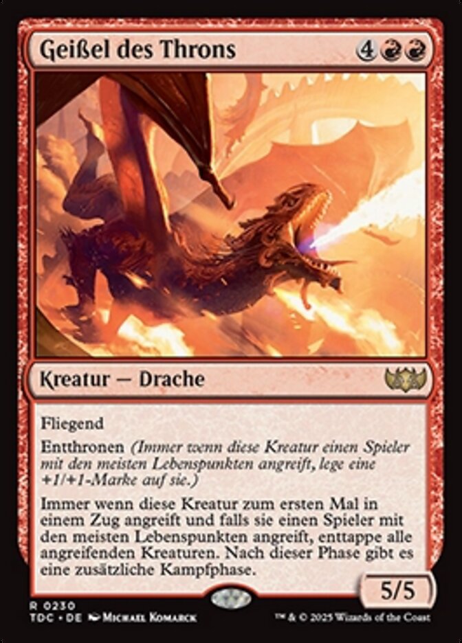Geißel des Throns