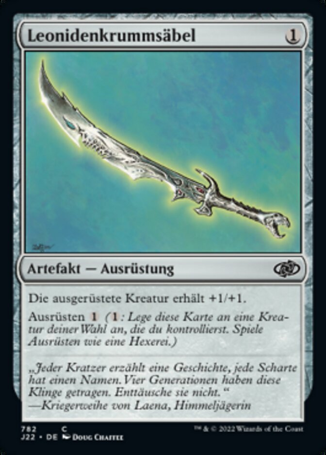 Leonidenkrummsäbel