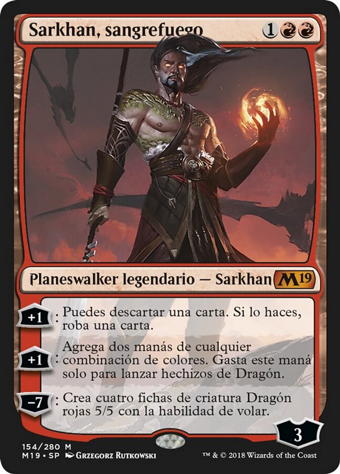 Sarkhan, sangrefuego