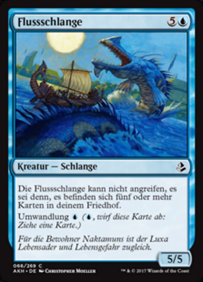 Flussschlange