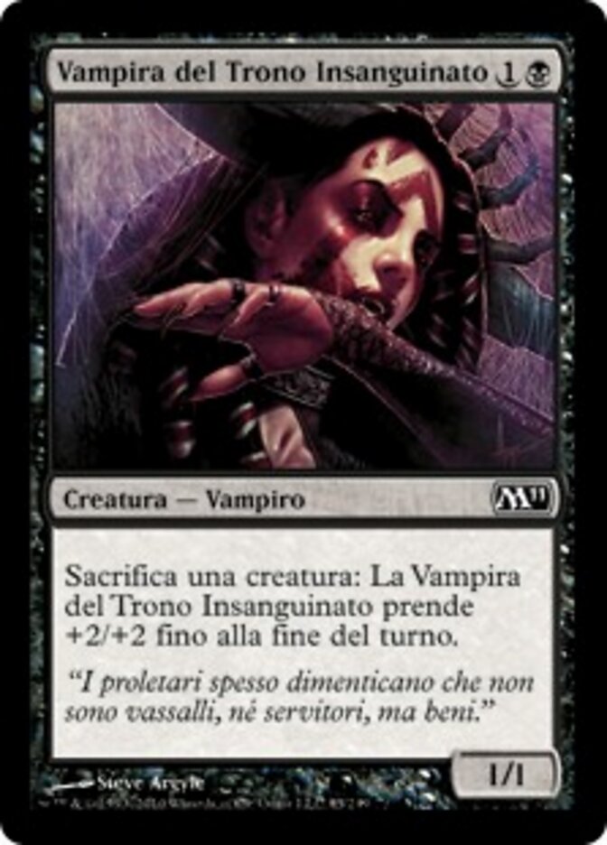 Vampira del Trono Insanguinato