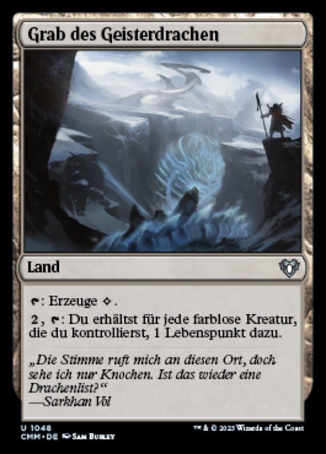 Grab des Geisterdrachen