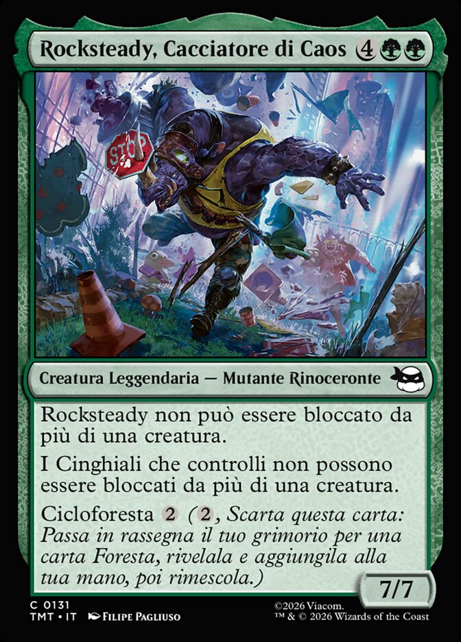 Rocksteady, Cacciatore di Caos