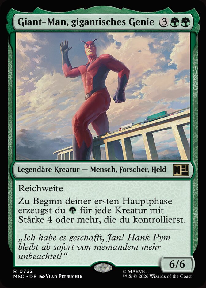 Giant-Man, gigantisches Genie