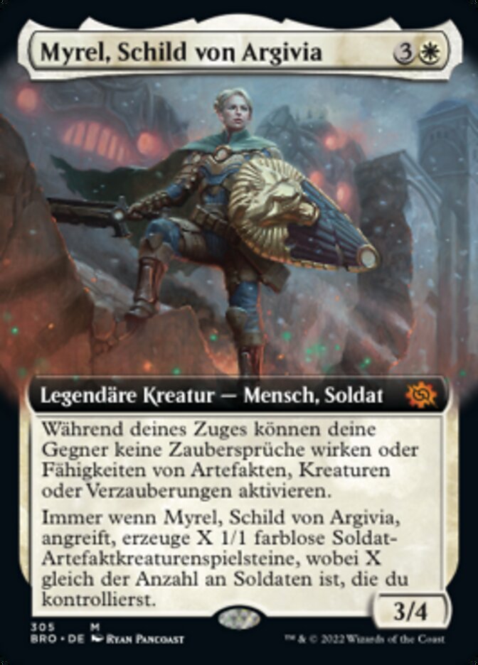 Myrel, Schild von Argivia