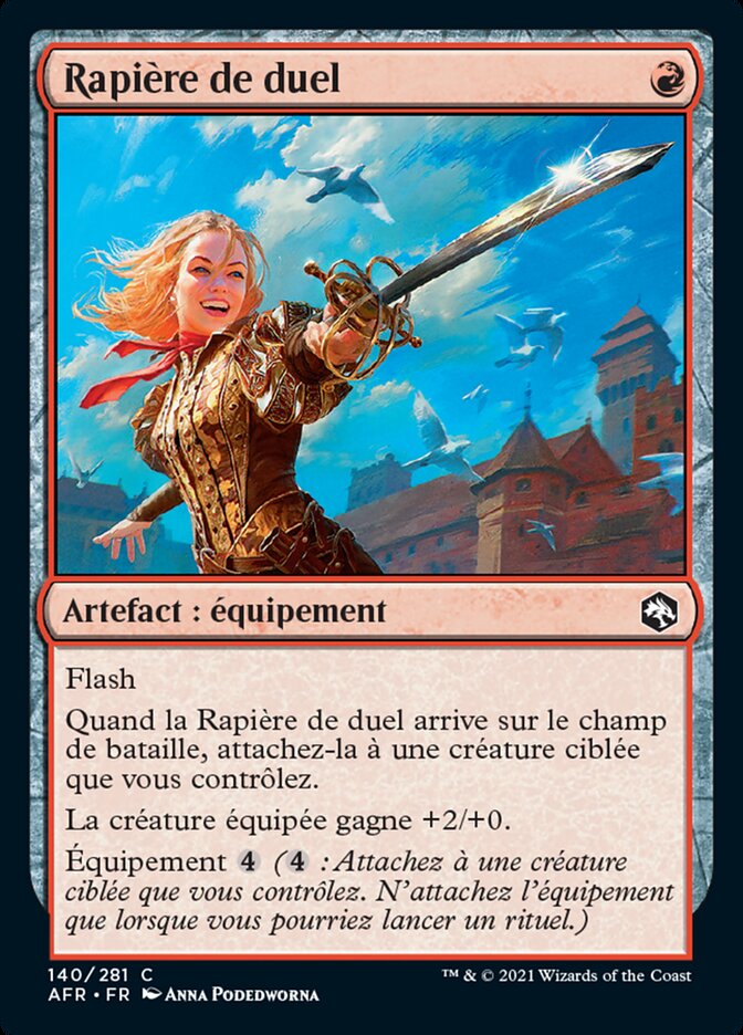 Rapière de duel