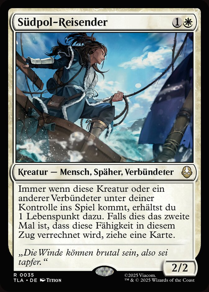 Südpol-Reisender