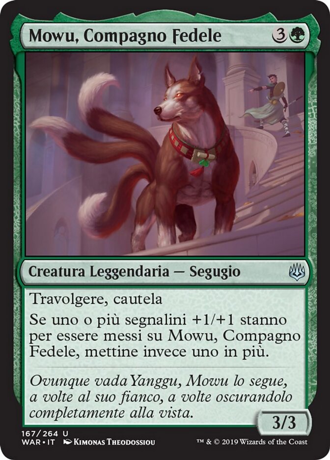 Mowu, Compagno Fedele