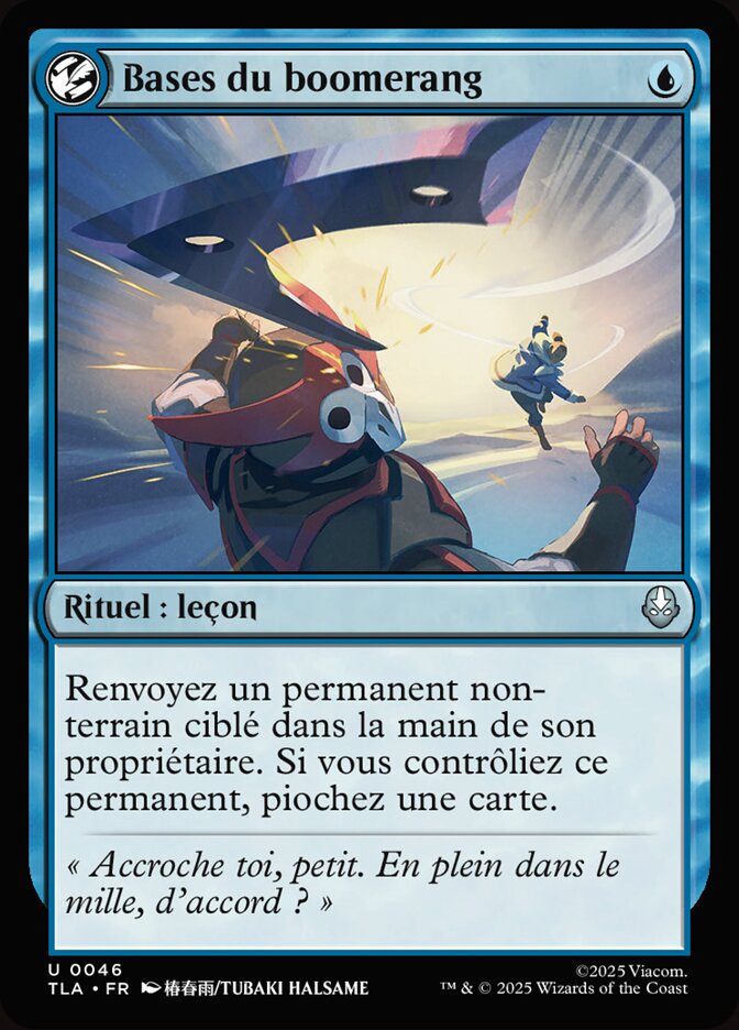 Bases du boomerang
