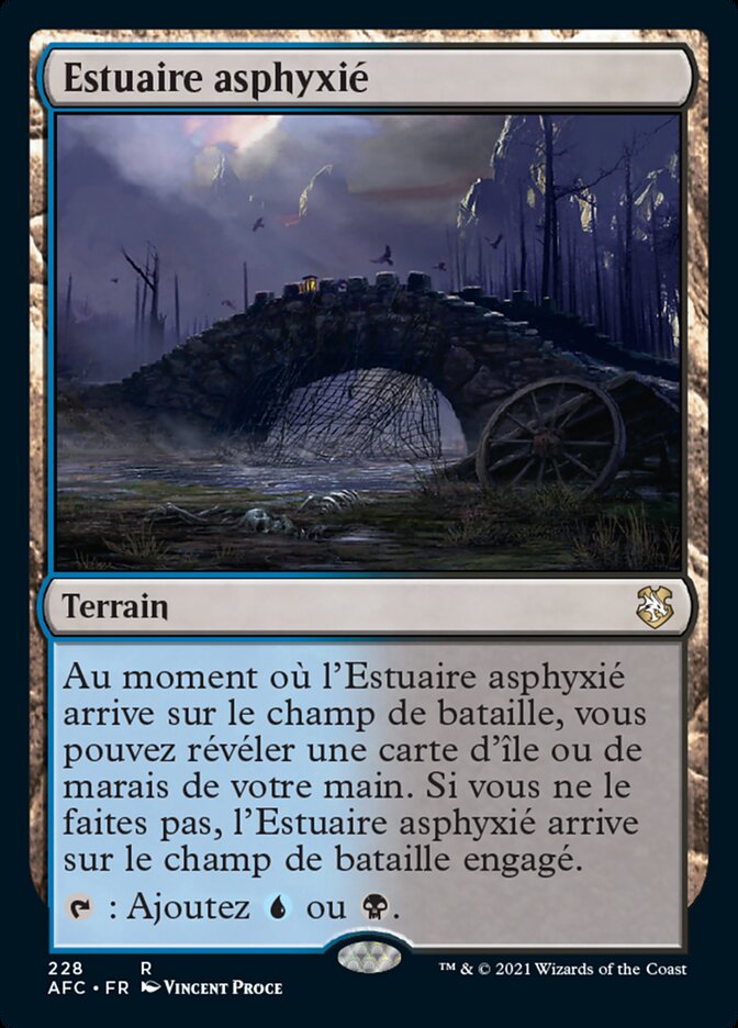 Estuaire asphyxié