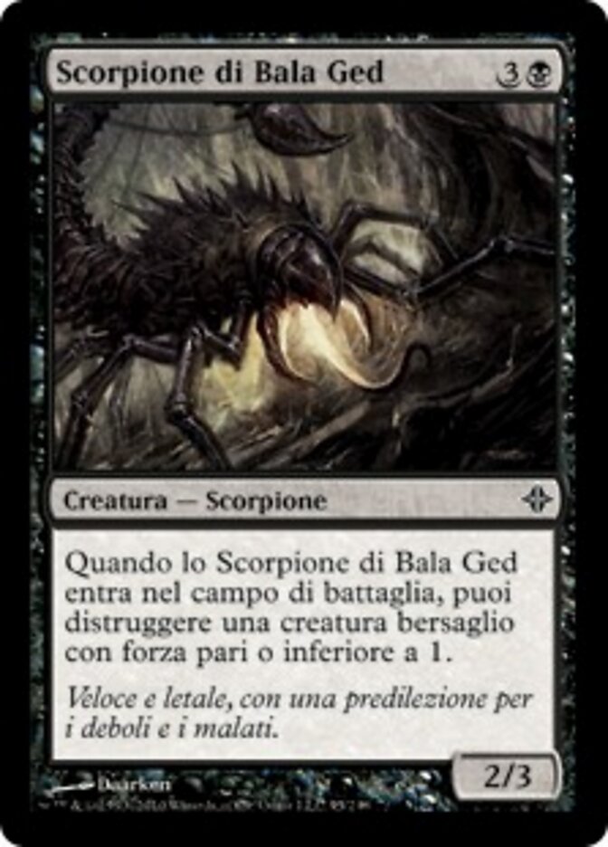 Scorpione di Bala Ged
