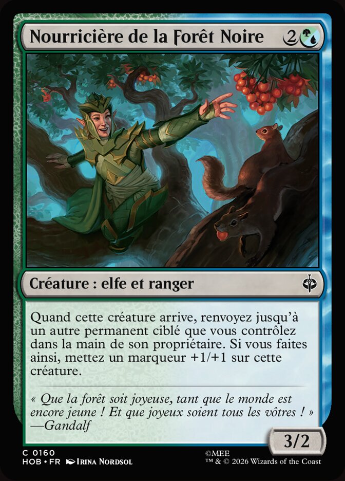 Nourricière de la Forêt Noire