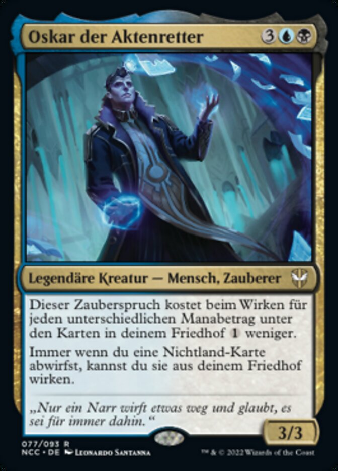 Oskar der Aktenretter