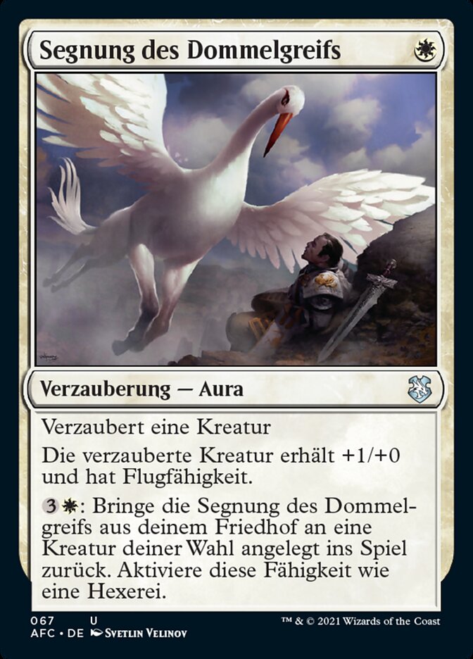 Segnung des Dommelgreifs