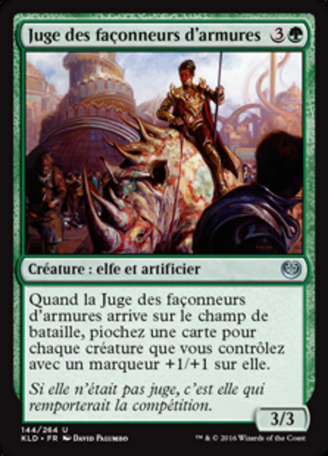 Juge des façonneurs d'armures