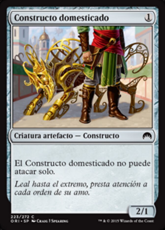 Constructo domesticado