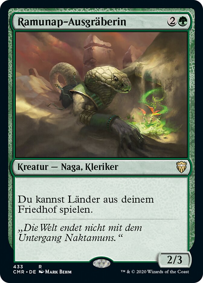 Ramunap-Ausgräberin