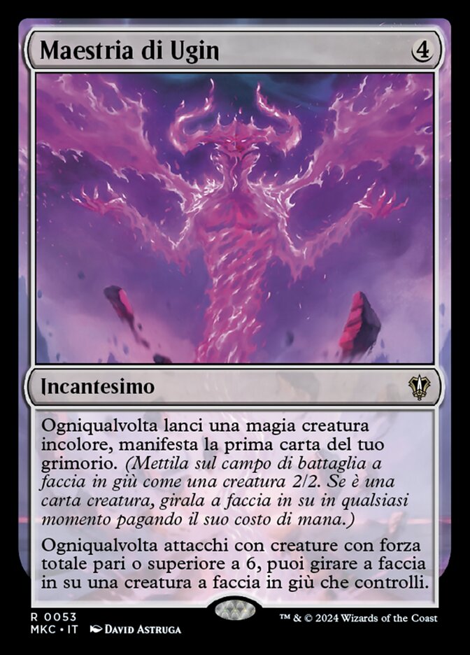 Maestria di Ugin