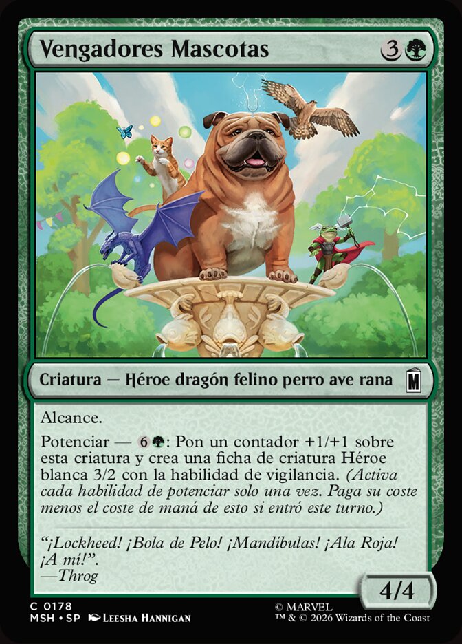 Vengadores Mascotas