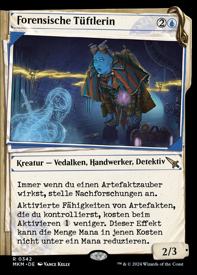 Forensische Tüftlerin